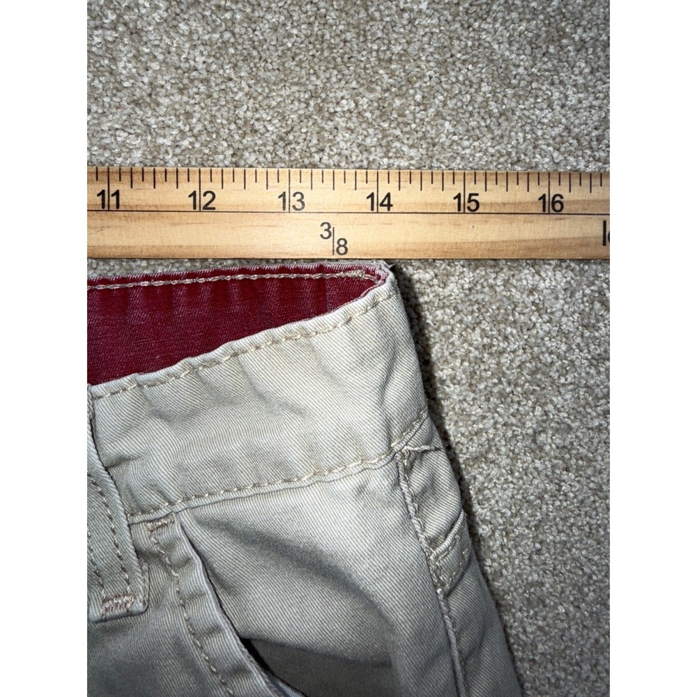 Levis 508 Pants Boys 18 Gray Cotton Logo Mid Rise Tapered Leg Everyday Wear - Picture 11 of 12